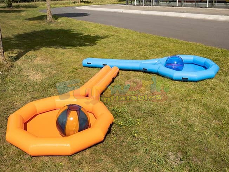 Groothandel commerciële carnavalsfeesttruien luchtgeblazen sportspellen gigantische opblaasbare tenn