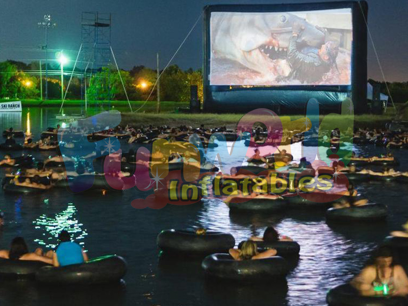 Open lucht home outdoor film projector scherm outdoor theater scherm te koop