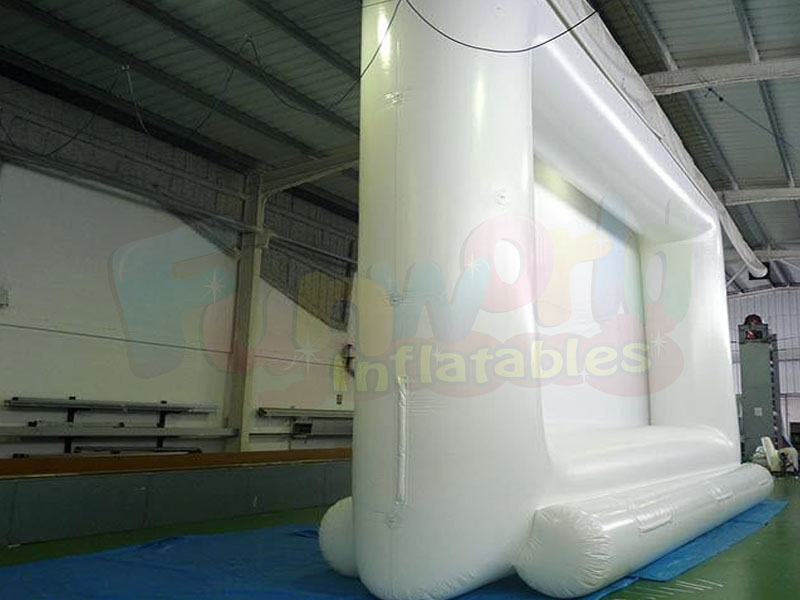 Beste outdoor projector billboard voor reclame opblaasbare outdoor filmscherm