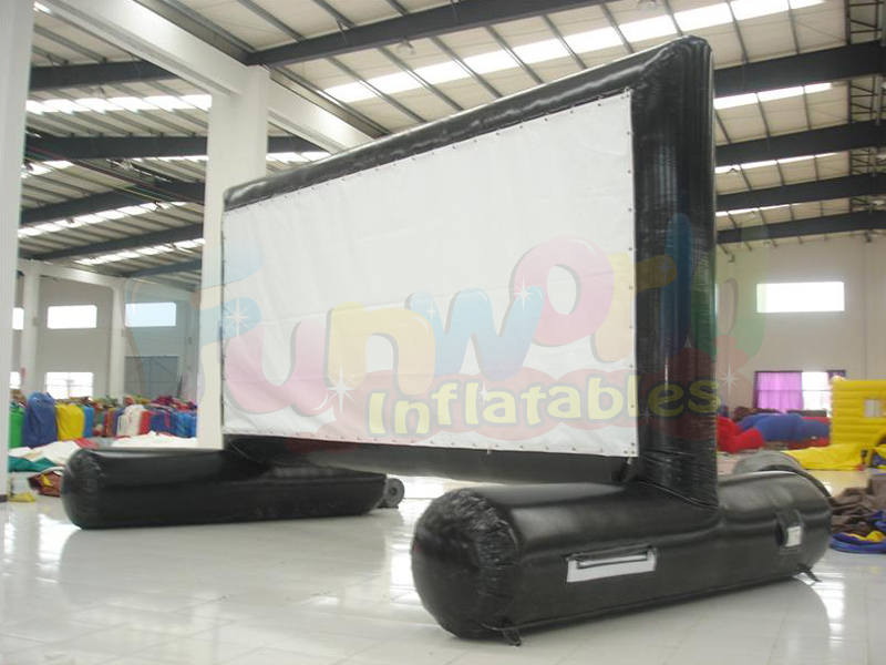 Buiten projector scherm billboard voor reclame opblaasbare projector scherm