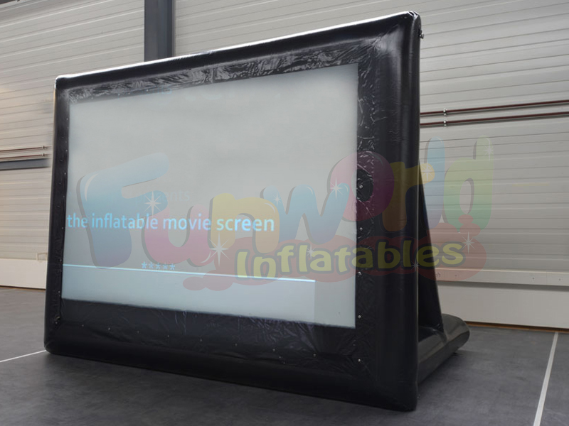 Outdoor reus reclame opblaasbare projector scherm opblaasbare filmscherm