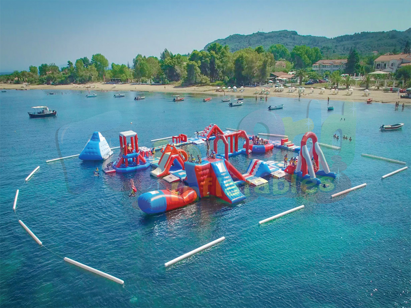 China aqua inflatables aquaria waterpark meer opblaasbare waterparkspellen