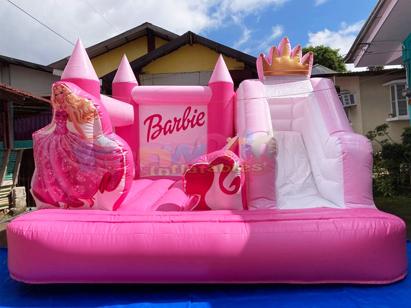 Castello gonfiabile di tipo commerciale per bambini all'aperto, sdraietta combinata, casa rimbalzan