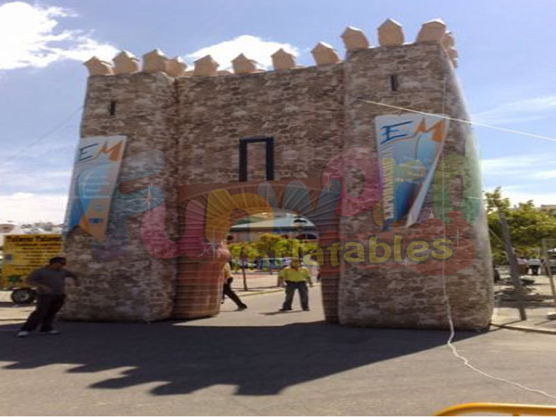 Custom inflatable attraction finish line for sale halloween inflatable archway for adults