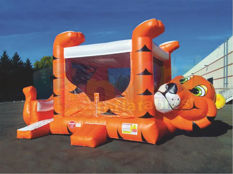 Kids outdoor inflatable bouncers for sale canada small tiger belly bounce house inflatable Bouncer