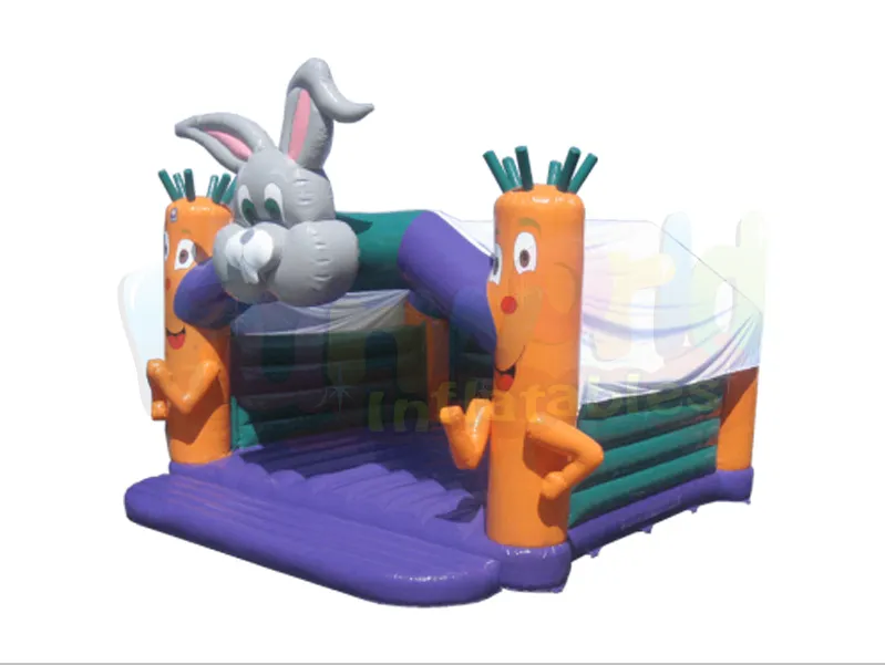 Adult jumpers bouncers inflatable rabbit bounce house cheap bouncy houses for sale