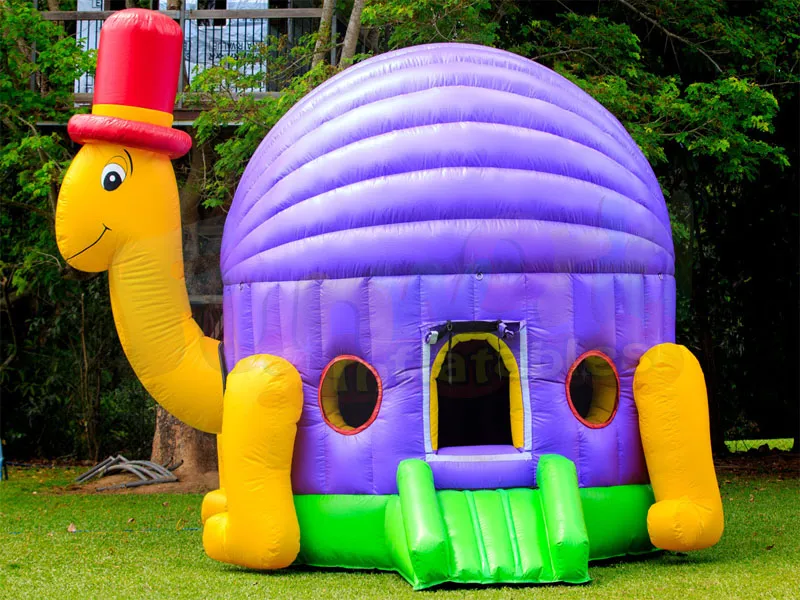New design bouncy castle tortoise inflatable tortoise bounce for kids with jumping Castle house