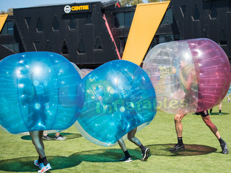 Divertido balón inflable de fútbol de burbuja que puedes comprar en fútbol de zorb para niños y adul