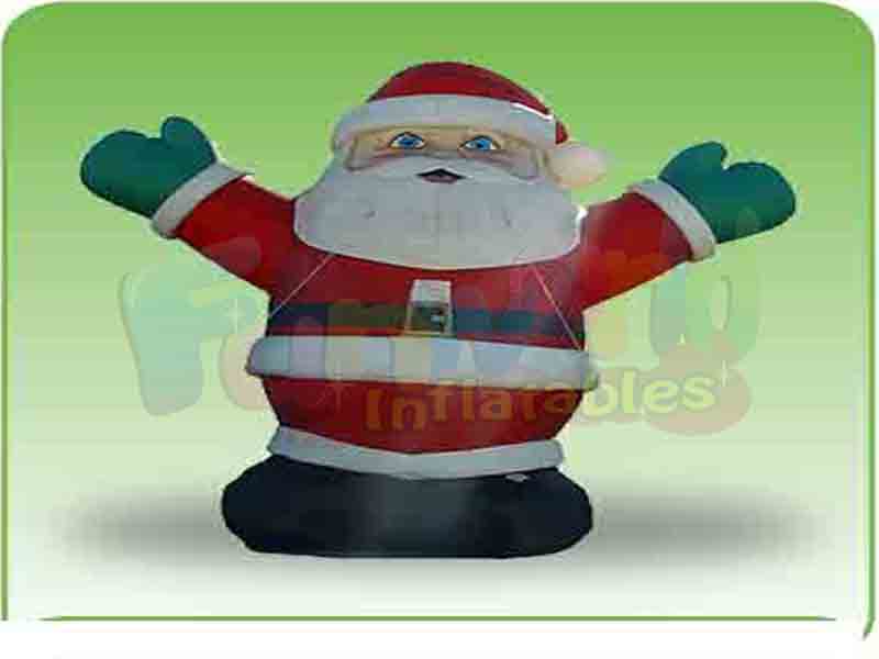 Fuera de decoraciones de Navidad volar patio decoración inflable Navidad Santa Claus
