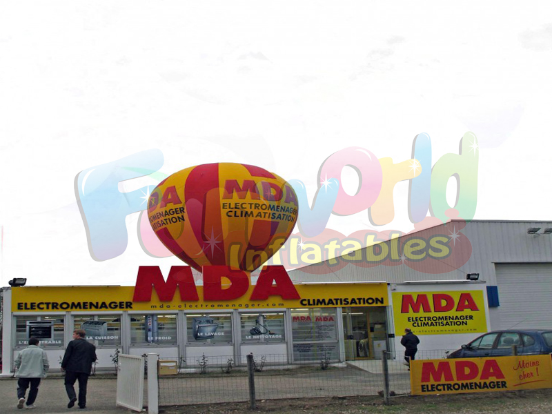 Popüler soğuk hava şekli şişme reklam balon satışa montgolfiere şişme balon...