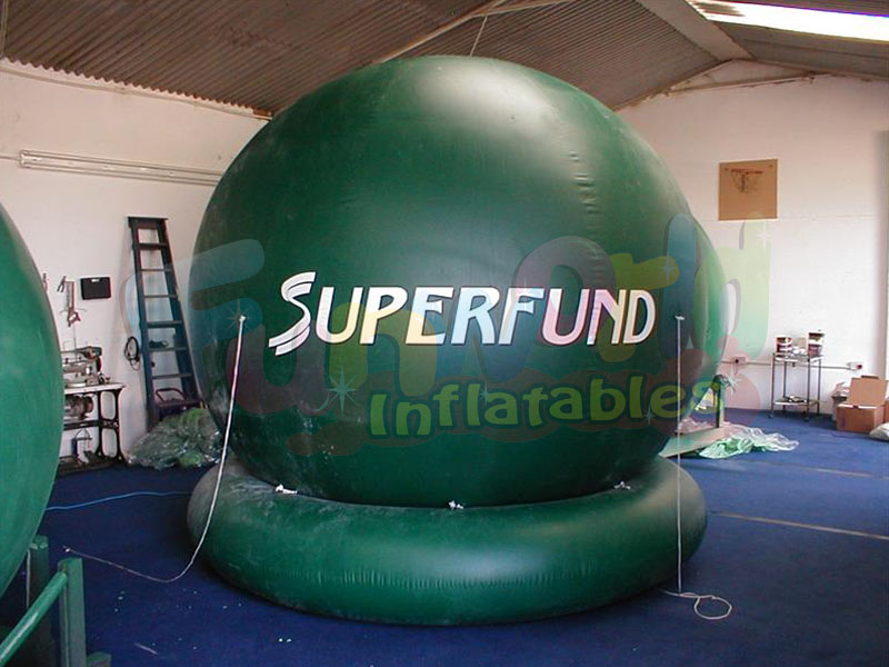 Automatic inflatable life buoy inflatable water sphere water based buoys for promotion