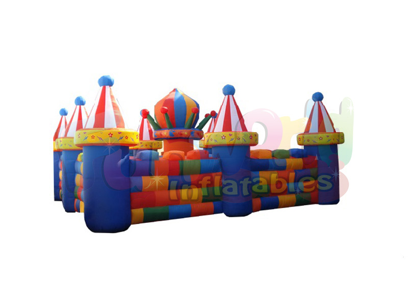 Increíble laberinto inflable de la estructura del laberinto inflable del equipo del parque de atracc
