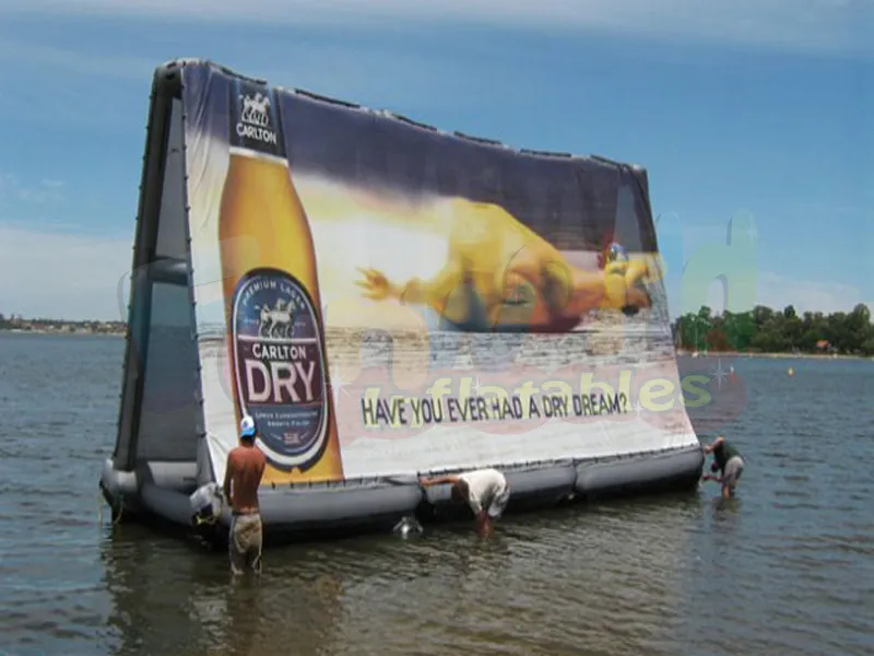 Digital billboard advertising outdoor display boards inflatable cinema theater screen