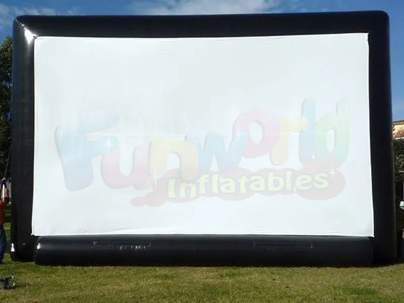 Professional home cinema inflatable screen projector screen for event
