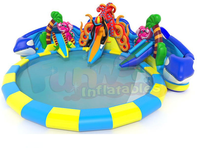 Piscina inflable barata para adultos piscina inflable parque acuático para la diversión