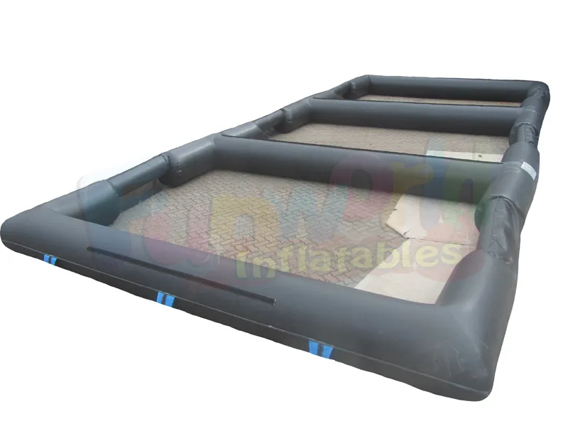 Mini football pitch inflatable panna arena inflatable football pitch soccer field