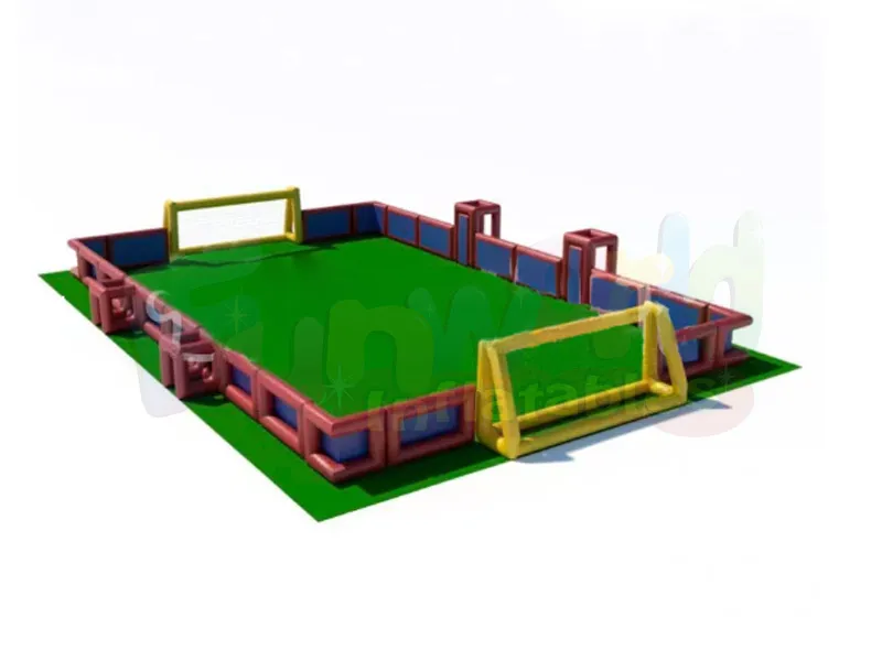 Giant inflatable football box blow up soccer field inflatable football boards
