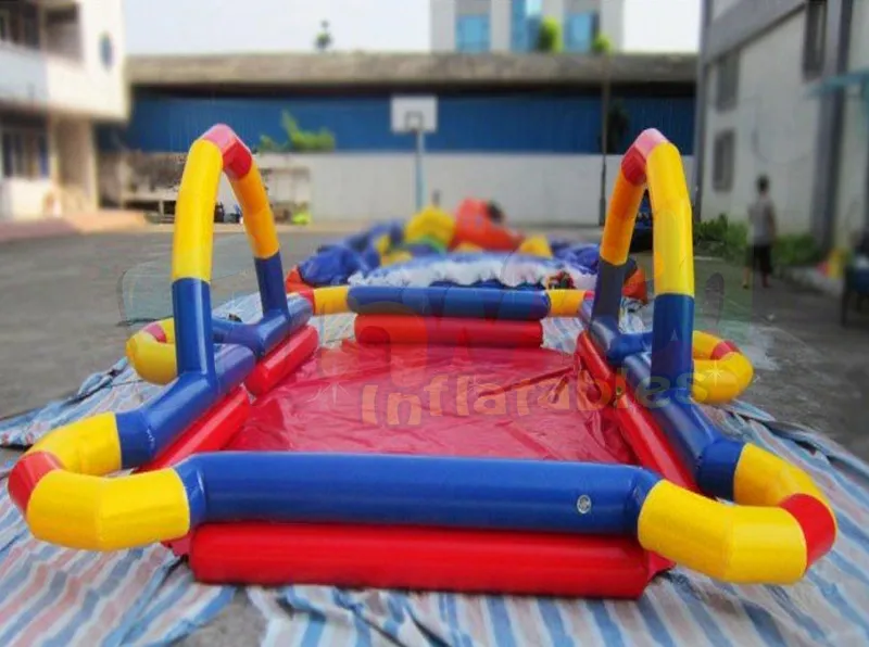 Folding football table inflatable billiard ball 4 in 1 games table