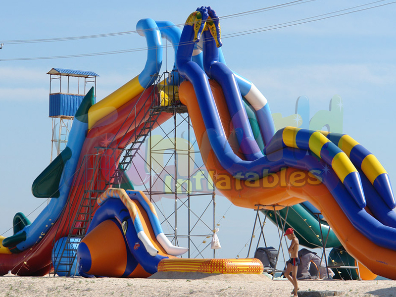 Equipo de parque acuático flotante inflable caliente deportes acuáticos inflables piscina inflable i