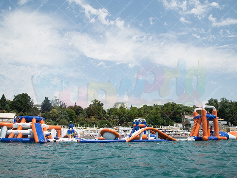 El mejor parque acuático inflable parque acuático de agua flotante la piscina inflable más grande