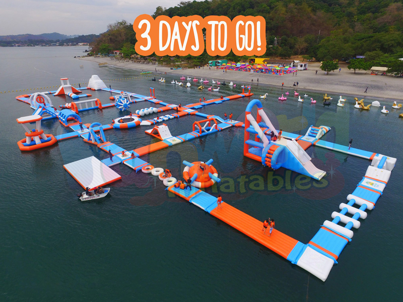 Huge inflatable pool aqua sports water park inflatable water park for adults