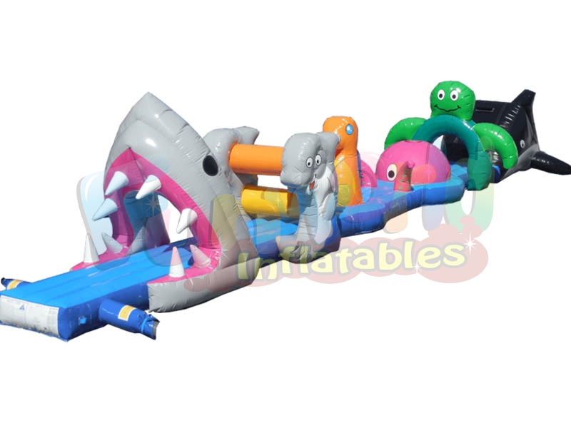 Flotadores inflables gigantes piscina juguetes inflables curso de obstáculos flotante deporte juego