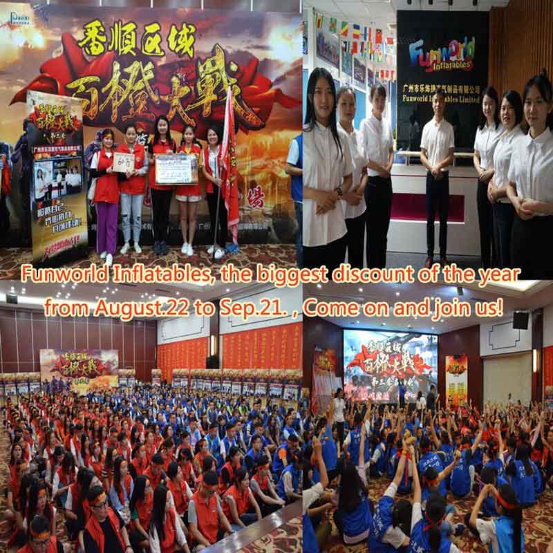 2018 biggest FUNWORLD promotion purchase season with huge discount gift